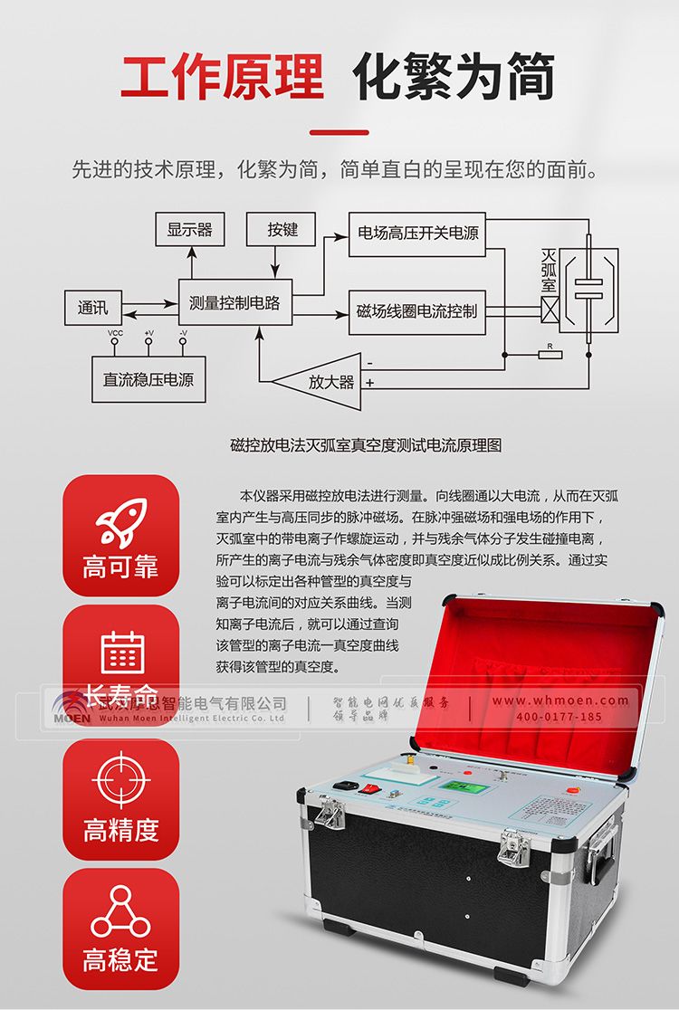 真空度測(cè)試儀工作原理