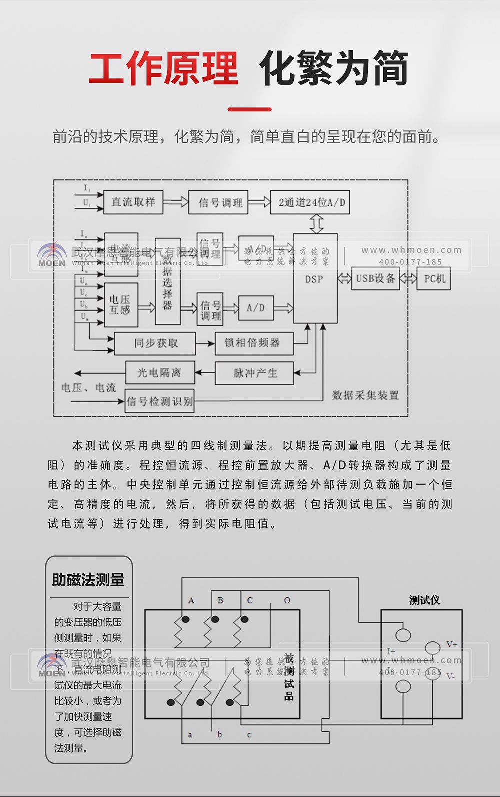 直流電阻測(cè)試儀工作原理